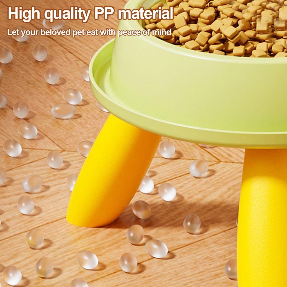 Stable Raised Cat Bowls Neck Guard Non-Slip Dog Bowls Elevated Detachable Pet Supplies for Puppy and Cat