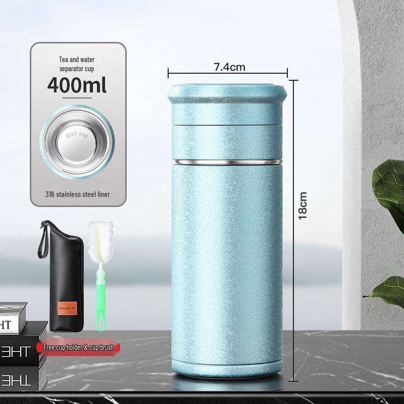 Yuzhuxun 316 Stainless Steel Insulated Tea Travel Mug