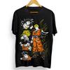Dragon Ball Seven Dragon Ball Sun Wukong Joint Japanese Retro Large Direct Injection Fashion T-Shirt Daily Retro Letter