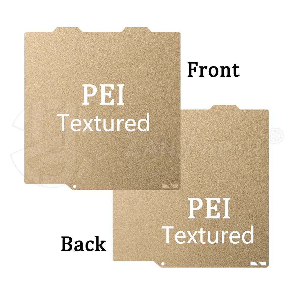 For Bambu Lab A1 Mini Build Plate 184x184 Double Sided H1H PEY PEO PET PEI Bed Spring Steel Sheet Pei Sheet 3D Printer Part PEI textured