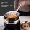 Long Handle Oil Flour Noodle Dumplings Sieve Thickened Mesh Strainer Colander  Kitchen Tools