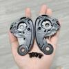 C70 Visor Base Plate Replacement for HJC C70N, FG-17, FG-ST, IS-17, HJ20M, Motorcycle Helmet Shield Gear Plate Pivot Kit
