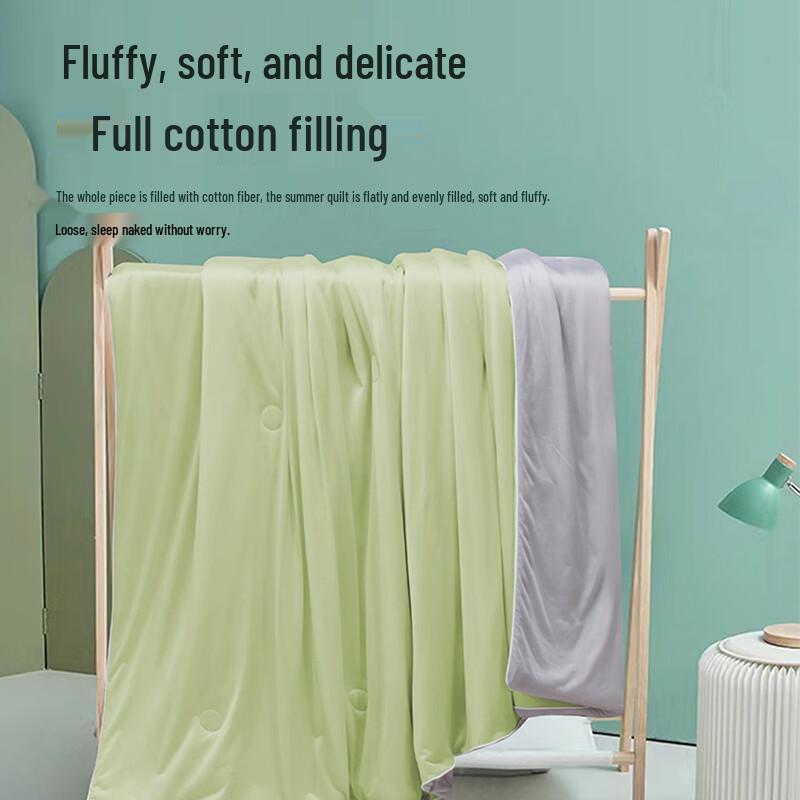 Soft Antibacterial Summer Quilt - Colorful Fruit Pattern