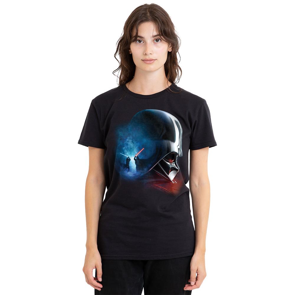 Star Wars Unisex Adult Obi Wan Kenobi Vader Poster T-Shirt