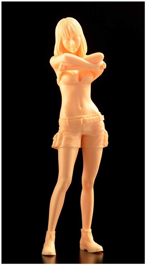 BRICK WORKS Maschinen Krieger Miracle Girl 12! Rising Rookie 1/12 Scale Resin Cast Assembly Kit, Approximately 139mm Tall, S12MUS-01