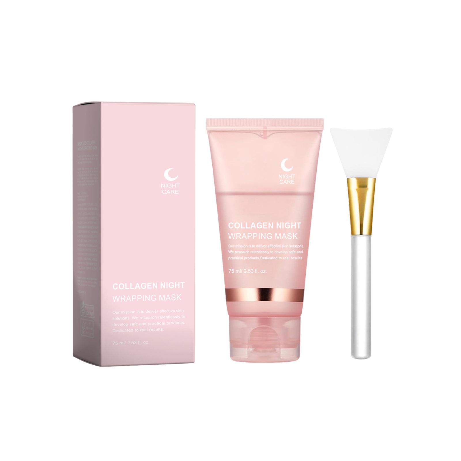 Collagen Peel-Off Mask: Gentle Cleansing, Hydrating & Nourishing Skin Moisturizer