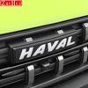 Dla Haval H3 2024 2025 Stylizacja Samochodu Emblemat na Przednią Kratkę Światło na Przednią Kratkę Dymiony Czarny Zewnętrzne Światła Dekoracyjne Akcesoria