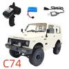 2.4G Rc Car WPL C74-1 Suzuki Jimny Remote Control 4WD Off Road Climbing Car For Adult Kid Boy Toys Gifts