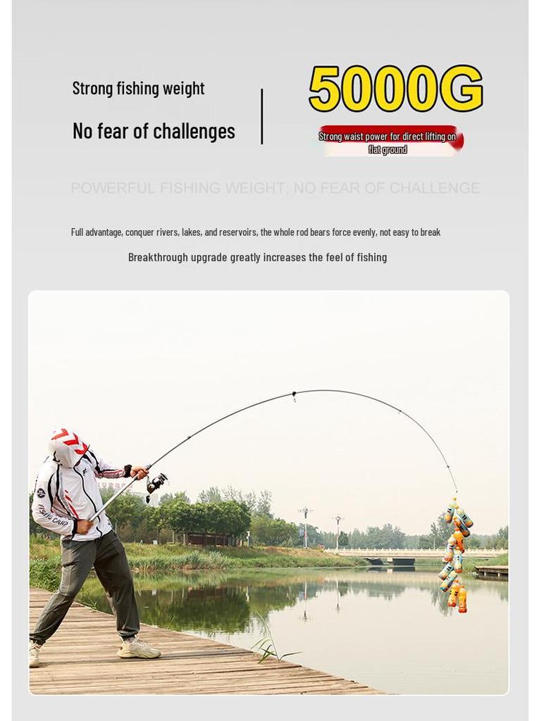 Ultra-Light Spot Sea Fishing Long Cast Carbon Rod Set