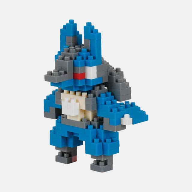 [Bandai] Nanoblock Pokemon Lucario Building Block Set