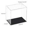 Uxcell Display Case, Dustproof, Protective Cube, Clear Acrylic, 30x20x30 Cm