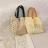 Literary New Floral Handbag Mini Canvas Bag Casual Women's Handbag