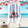 Simon's Cat Aufdruck Strandtuch, Großes Weiches Schnelltrocknendes Handtuch für Strand Camping Schwimmen