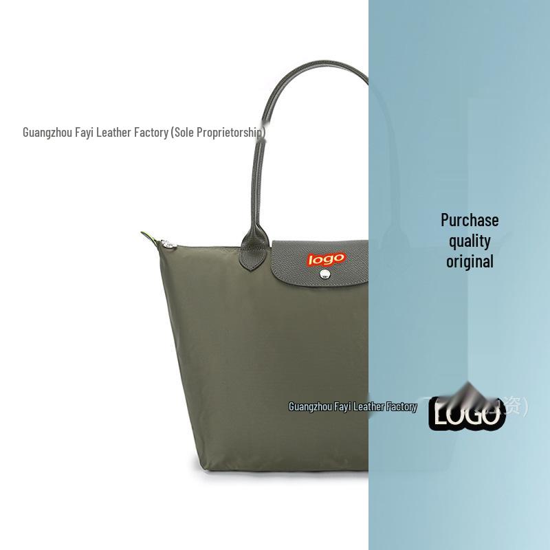 Bolso Tote Bordado de Dragón Francés del 70 Aniversario – Bolso de Mano para Mujer de Gran Capacidad