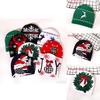 Christmas Knit Hat With Snowflake Pattern And Warmth For Winter Holiday Festivities