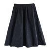 Cotton Plus Size High Waist Vintage Spring Autumn Casual Loose Long for Woman Skirts Womens Skirt