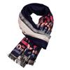 New Fashion High Quality Men's Long Cotton Scarf Double Arabian Element Men's Leisure Scarf
