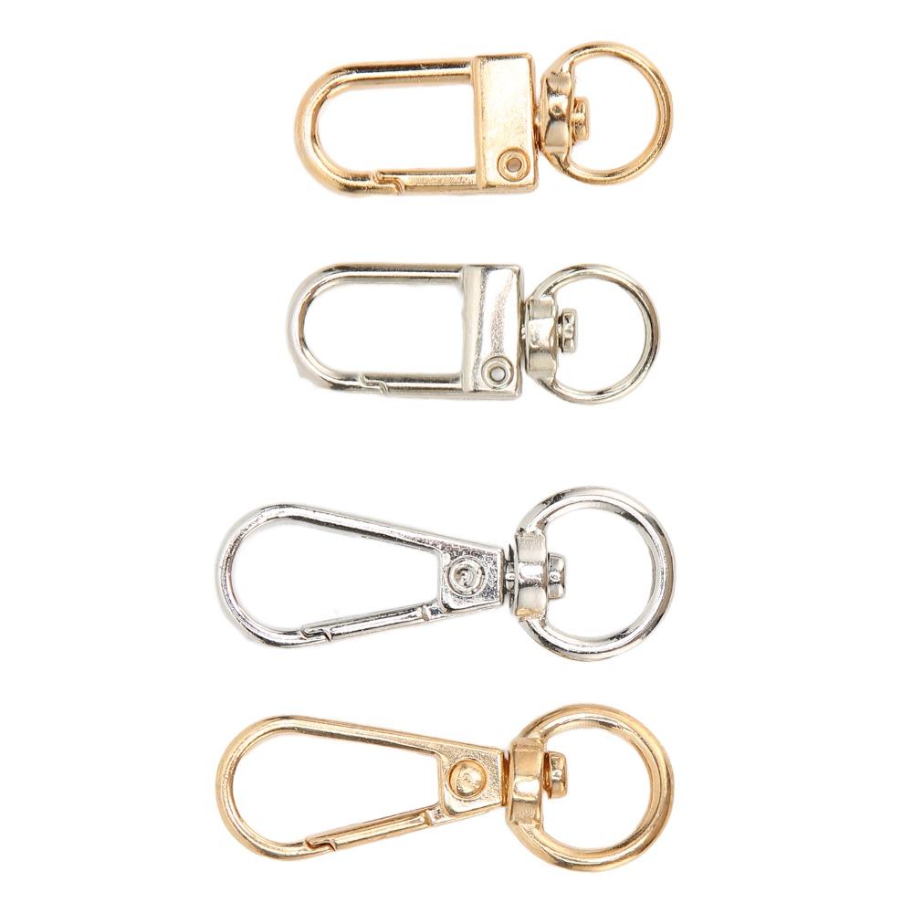 40pcs Purse Making Gold Lobster Clasps Silver 41×36MM Swiveling Clasps 34×13MM Zinc Alloy Lobster Claw Clasps Packpack,
