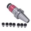 Set Pensete de Filetare Portsculă Fixare Piesă de Lucru cu 7 Buc Pensete Kit Mandrină CNC BT40 GT12