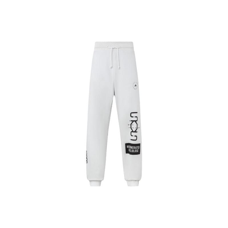 adidas By Stella McCartney Regenerierte Zellulose SOS-Print Unisex Jogginghose Weiß HS4249