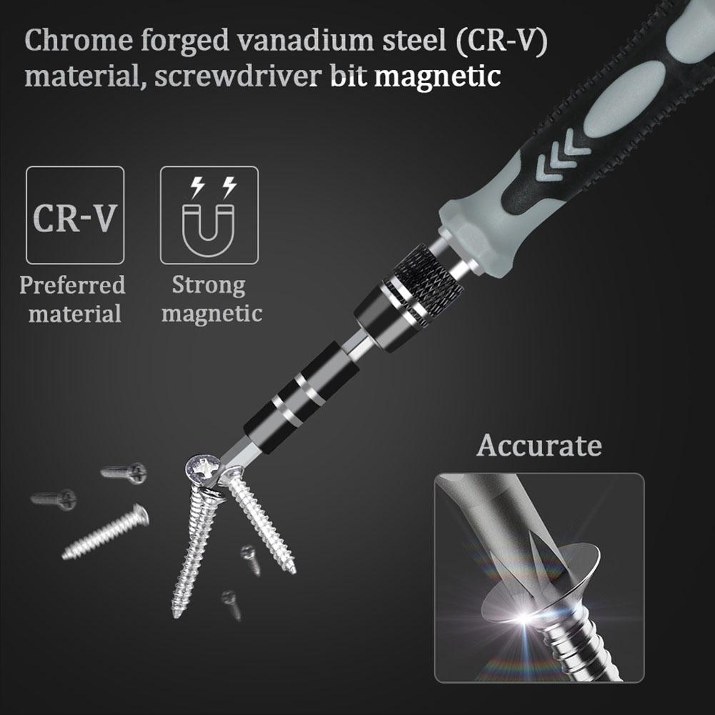 115 In 1 Screwdriver Bit Set Repair Disassembly Tools Electronics Screwdrivers Set for Watch Computer PC Mobile Phone