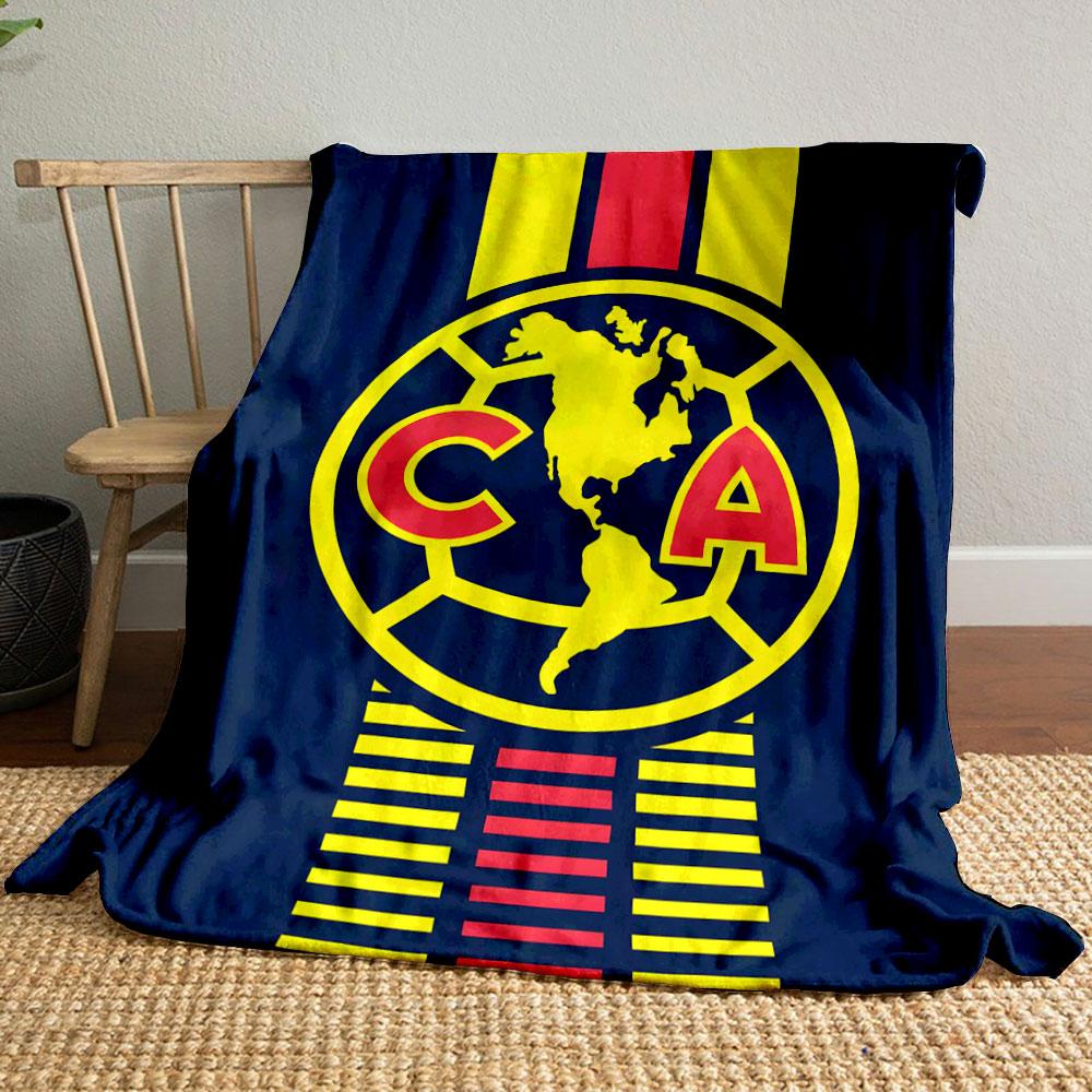 Yellow map in a circular grid with "C" and "A" letters, striped background. for all seasons blanket lunch break throw gift