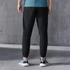 Li Ning Solid Color Breathable Casual Sports Long Pants Men Bottoms Black AYKS355-1