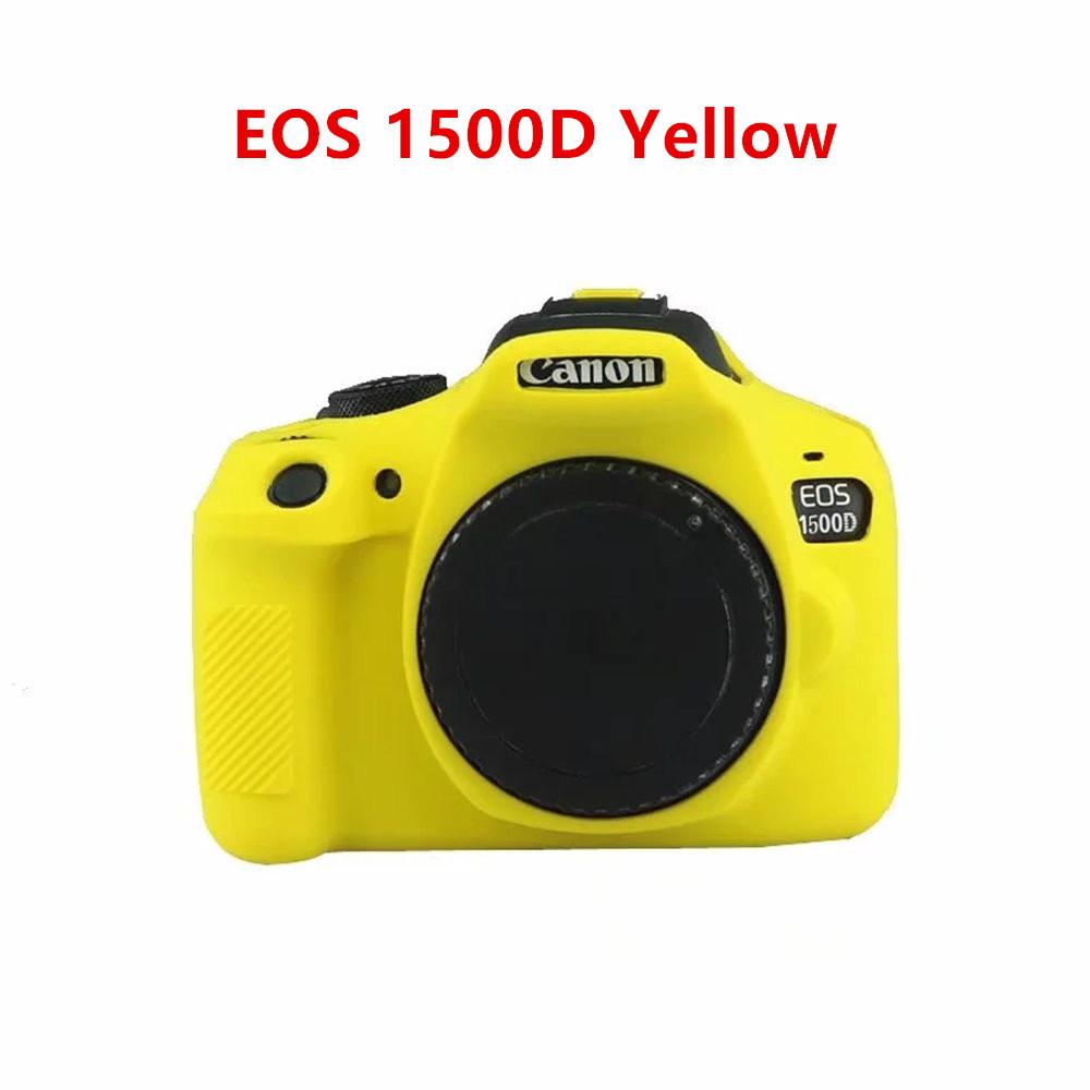 Soft Silicone Armor Camera Body Case For Canon EOS 750D 80D 800D 850D 1300D 1500D 200D 200D II Protective Skin Cover