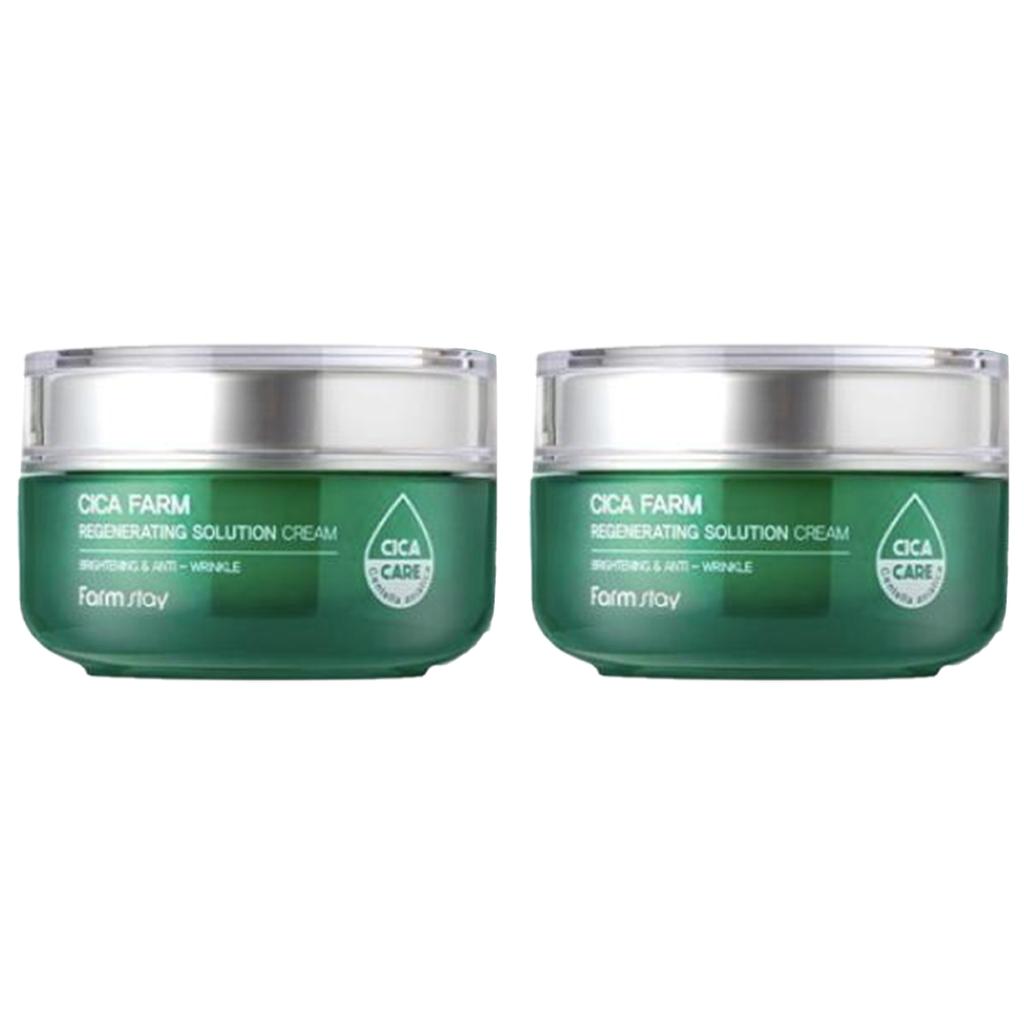 FARM STAY Cica Farm Regenerating Solution Cream 50ml (3 Options)