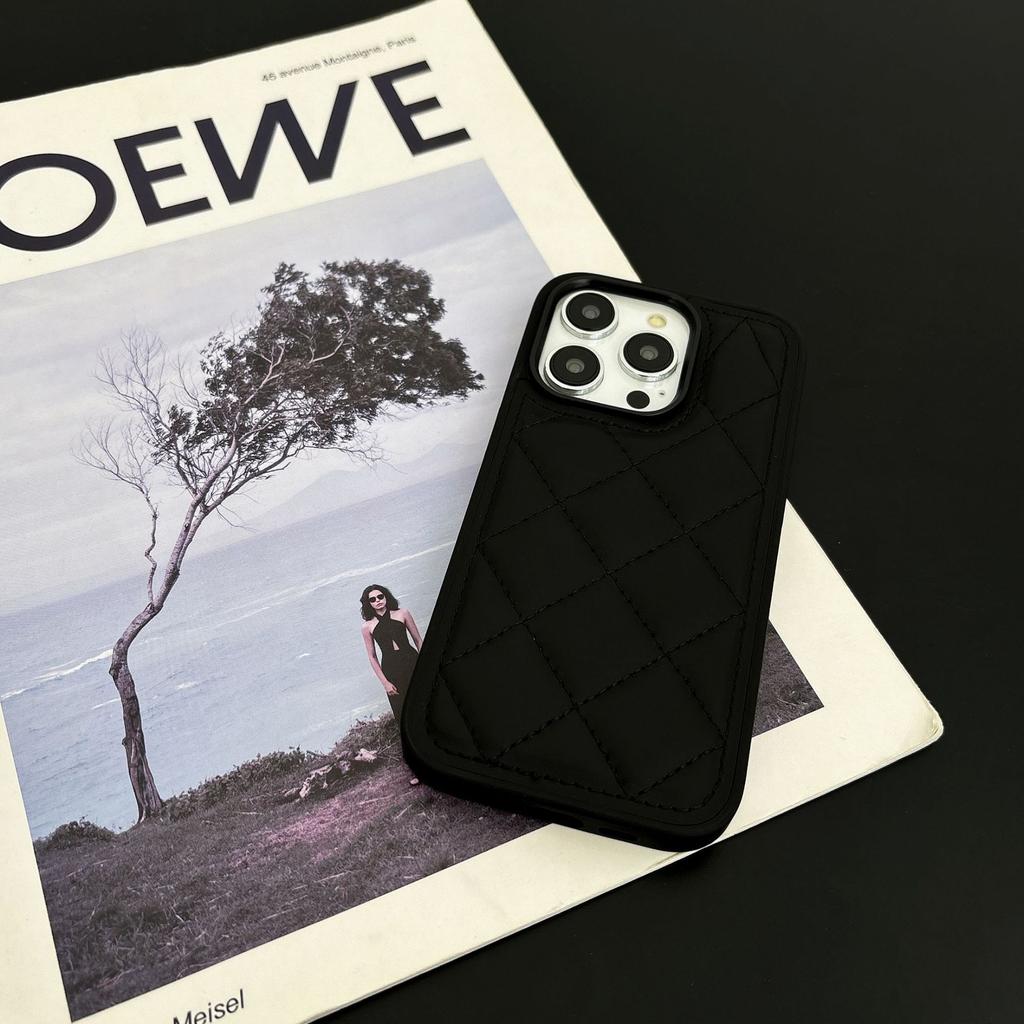 For Apple 17promax Diamond Down Jacket for IPhone16/14/13/15 Mobile Phone Case Xiaoxiangfeng