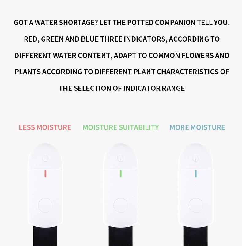 D5 Intelligent Soil Moisture Sensor Meter Test Measurement Detector Moisture Meter Flower Pot Vegetable Plant Planting Machine