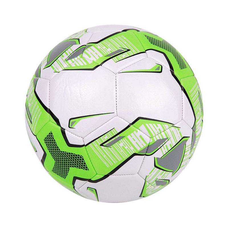 Size 5 PVC/PU Machine-Sewn Football for Adults and Students - Ideal for Competition and Training