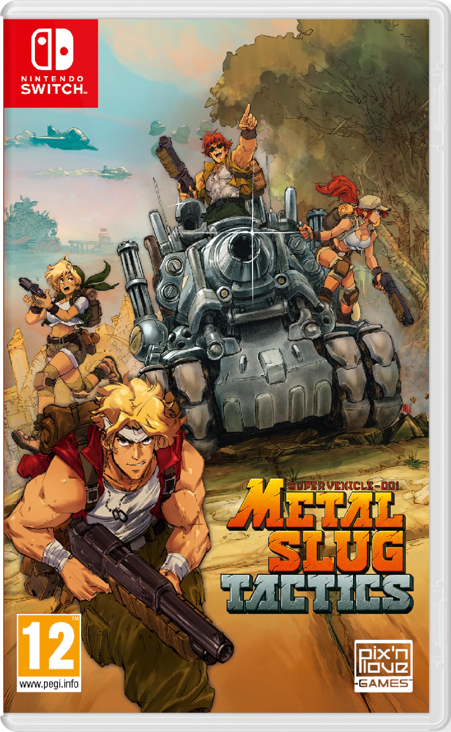 

Metal Slug Tactics Switch (Import version EU) – красный