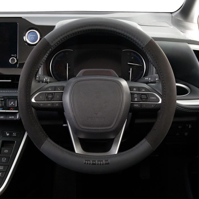 MOMO Easy Microfiber Black Edition Steering Wheel Size S for Kei Compact and Minivans Cover, (36.5-37.9cm), Cars, Cars,