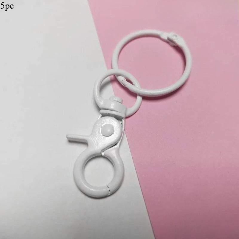 Set da 5 Pezzi/set Set di Fermagli Colorati per Cani Fermaglio per Cancelleria Spot Vendita all'Ingrosso Fermaglio Fai da Te Fibbia a Gancio Fibbia Fibbia Gancio Portachiavi in Lega di Zinco