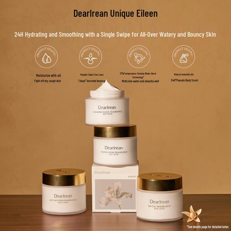 Unique Irene Glamour Glow Fragrance Body Cream