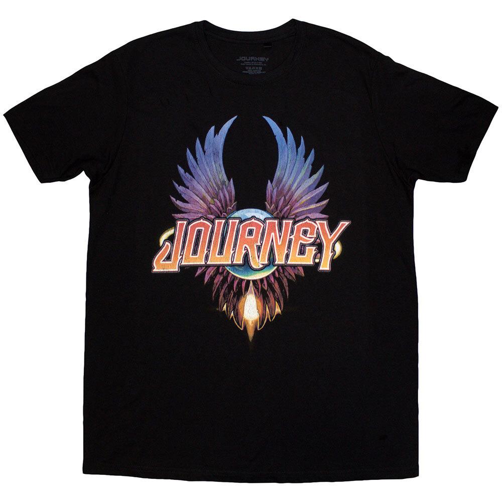 Journey Classic Wings T-Shirt Black New Unisex T-Shirt L