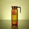 Heat Resistent Water Pitcher 1100ml Iced Tea Pot Drinkware Cold Water Kettle  Hotel