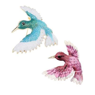 Delightful Bird Enamel Lapel Pin Funny Bird Shape Lapel Pin Brooch for Women Men Teens Unique Fashion Accessory