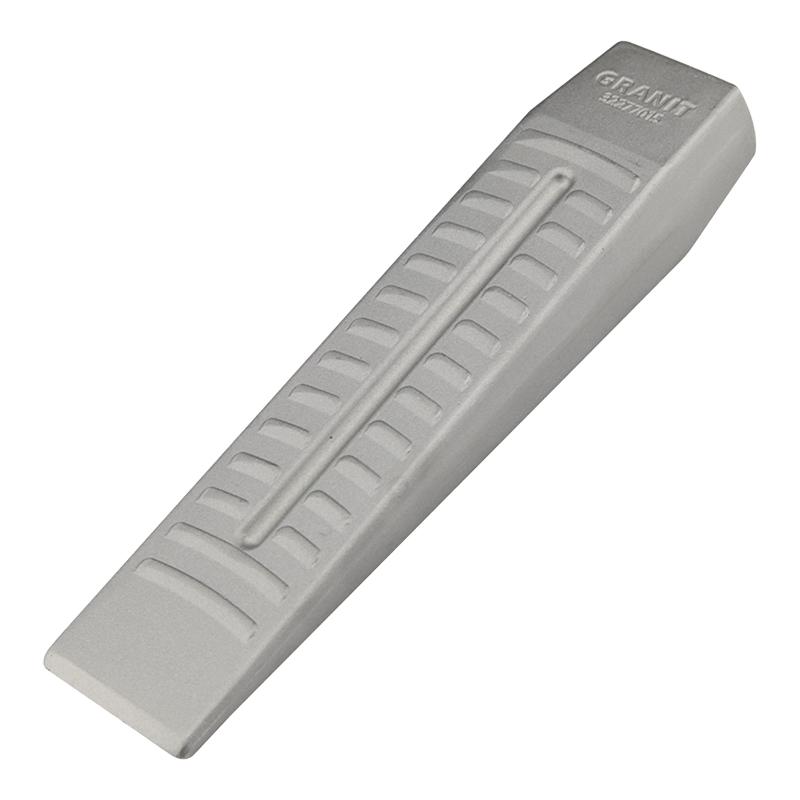 Lumberjack' wedge for cutting wood, aluminum,