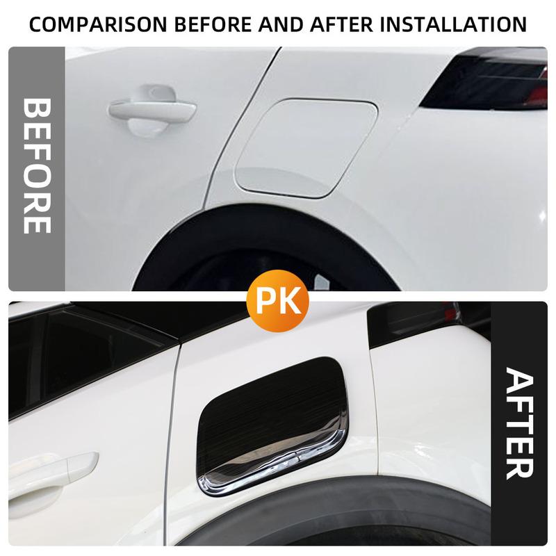 Για Peugeot 2008      E2008 - Αυτοκόλλητο Κάλυμμα Καπακιού Ρεζερβουάρ Διακοσμητικό Κάλυμμα Αξεσουάρ Styling