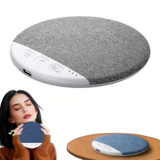 Under-Pillow Sleep Speaker with White Noise USB Rechargeable Ultra Slim Wireless Bluetooth-compatible 5.4 Pillow Speaker with Timer