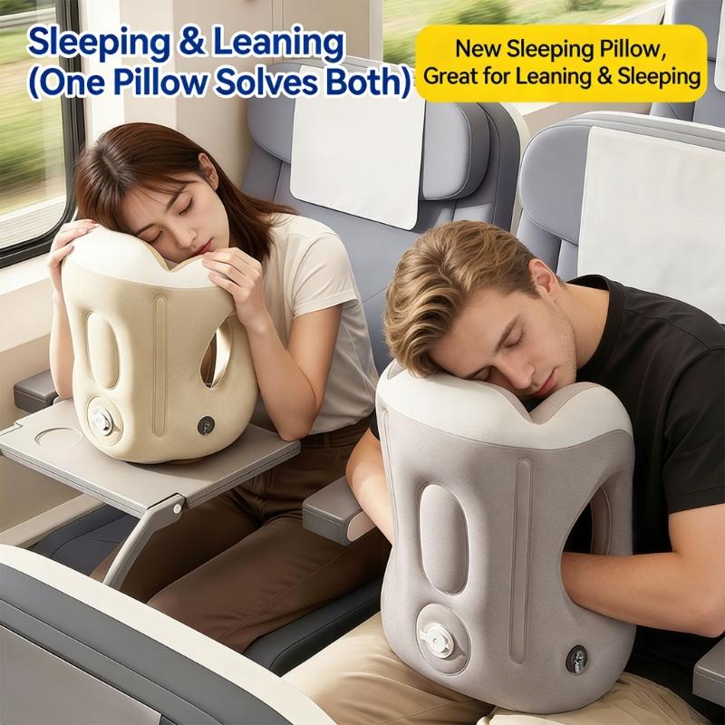 Multifunctional Simple To Transport Inflatable Rest Support For Office Holiday And Home Use With Gentle Comfortable Fabric