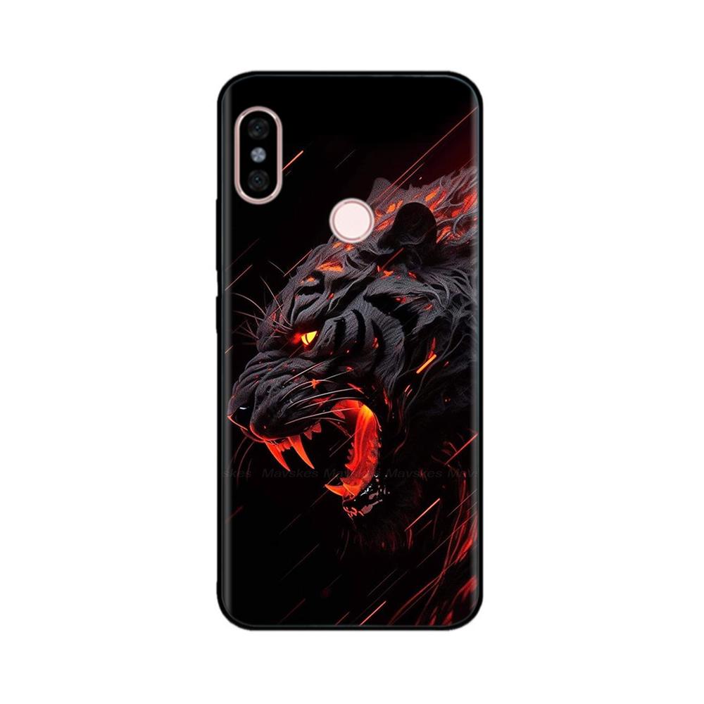 Luxury Case For Redmi Note 5 Pro Patterned Full Protection Soft Liquid Silicone Cartoon Cover For Xiaomi Redmi Note 5 Pro Note5