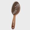 Hairbrush Wood Round Boa