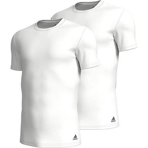 Adidas Mens Crew Neck Regular T-Shirt (Pack of 2)