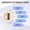 Chounk Kabab Chini Natural Fresh & Pure | Kabab Chini | Shital Chini | Tailed Pepper | Vegan | Gluten Free Kabab Chini 50gm