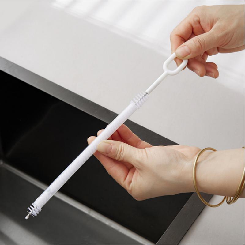 4Pcs Straw Cup Teapot Brush Multifunctional Durable Cleaning Tool Stainless Steel Baby Bottle Straw Cleaning Brush Tools one size