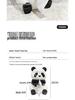 Panda Ceramic Tissue Box Holder - Creative Cartoon Napkin Dispenser for Living Room Decor