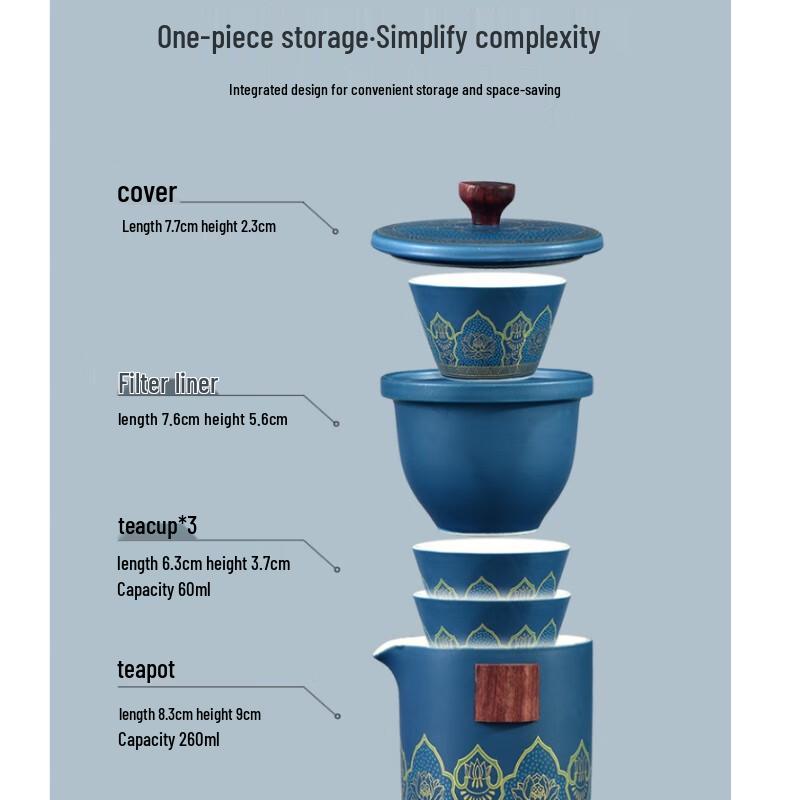 Portable Kung Fu Travel Tea Set